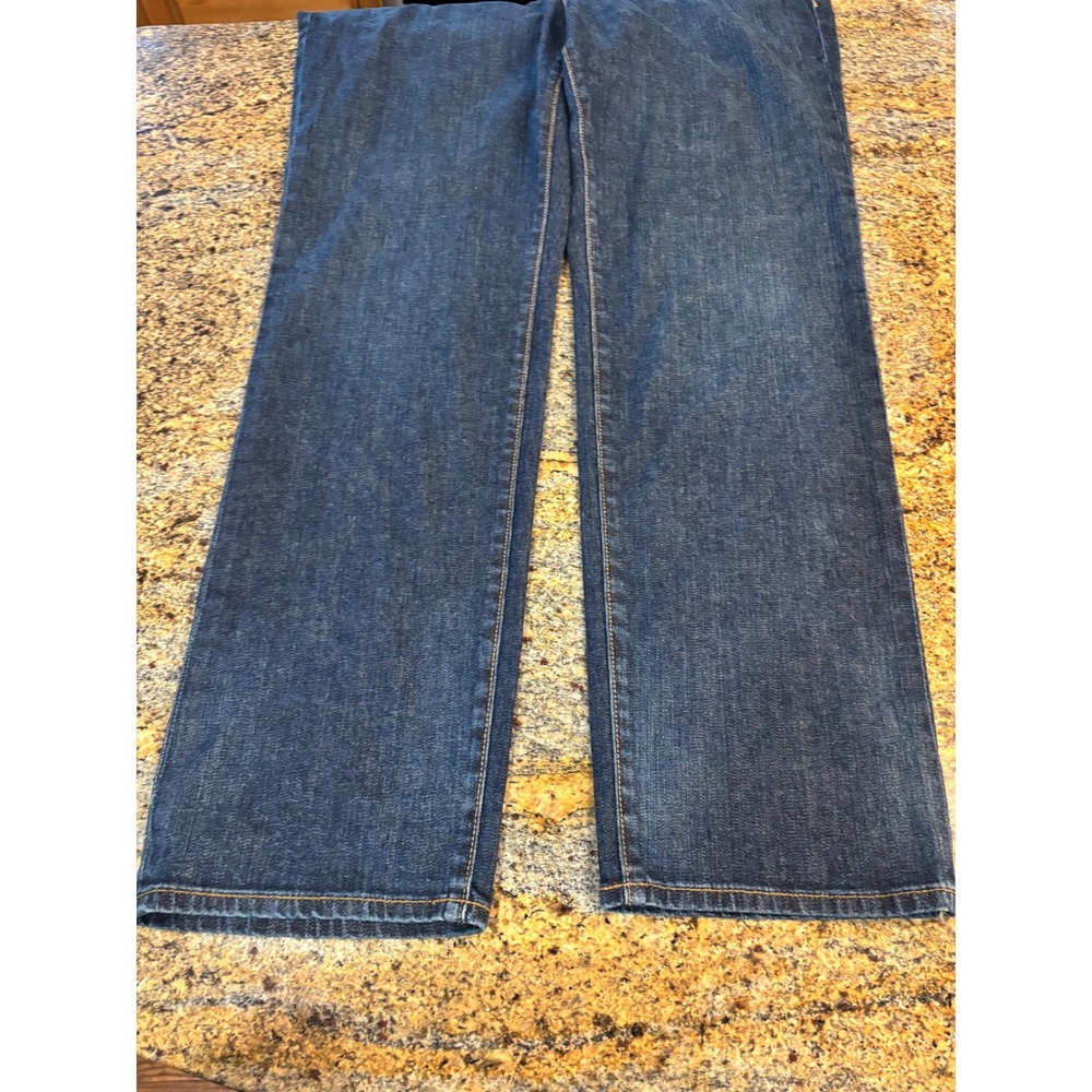 NWT Talbots W-Signature Straight Leg Jeans Dark Wash Plus Size 18W - Picture 2 of 9